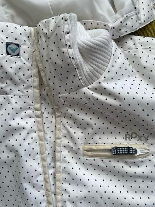 Chaqueta blanca Roxy Nieve ski Talla L