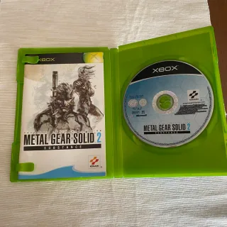 Metal Gear Solid 2 Substance Xbox Classic pal ita