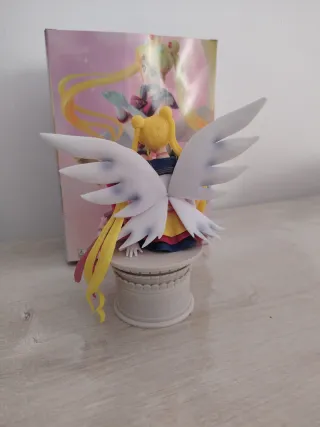 Figura Anime Sailor Moon y Chibi Moon