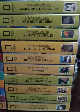 Colección National Geographic Video VHS