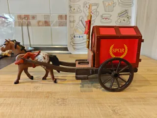 Carro Romano Playmobil con Caballo