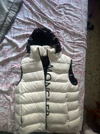 Chaleco Moncler Blanco