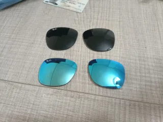 Cristales Ray-Ban Originales Negro y Azul