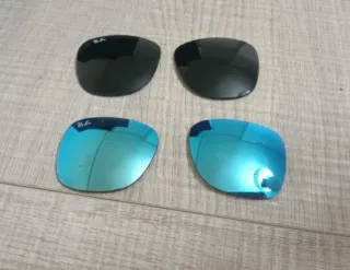 Cristales Ray-Ban Originales Negro y Azul