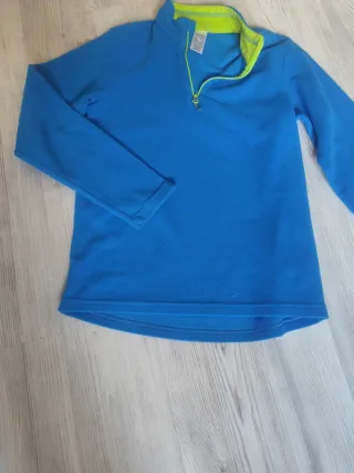 Forro polar azul 10-12 años