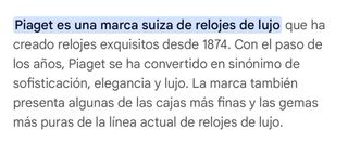 Reloj Piaget Oro Blanco con Factura revisado Suiza