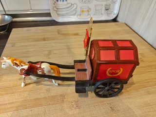 Carro Romano Playmobil con Caballo