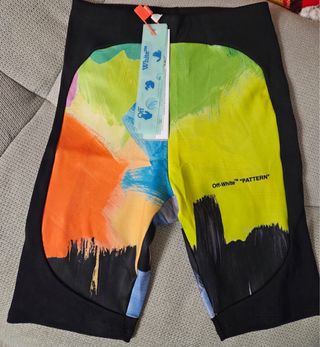 Pantaloncini Off-White Donna Multicolor