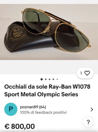 Ray-Ban baush&lomb Olympic Games 1994/1996