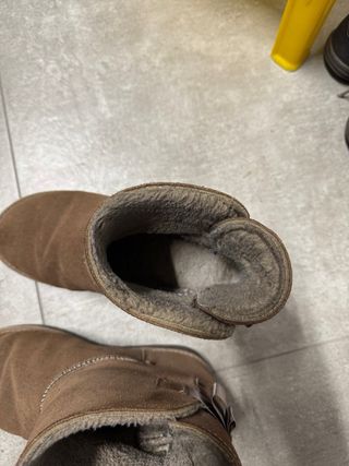 Stivali invernali foderati marroni