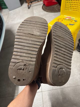 Stivali invernali foderati marroni