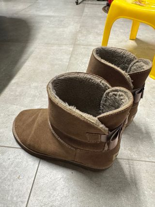 Stivali invernali foderati marroni