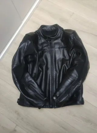 Chaqueta Dainese Piel Negra