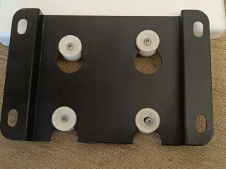 Soporte Negro de pared para TV