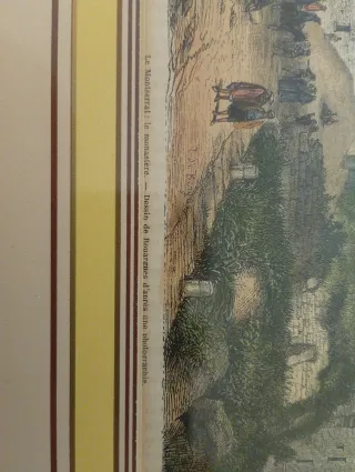 Cuadro decorativo "Monasterio de Montserrat"