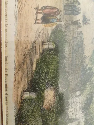 Cuadro decorativo "Monasterio de Montserrat"