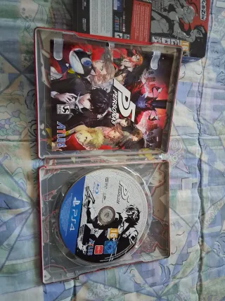 Steelbook Persona 5 PS4 Atlus RPG