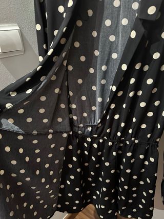 Mono lunares Stradivarius negro y blanco