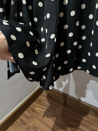 Mono lunares Stradivarius negro y blanco