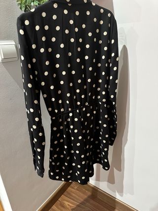 Mono lunares Stradivarius negro y blanco