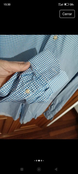 Americana Sastre Caballero Negra y Azul