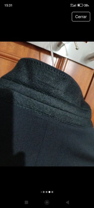 Americana Sastre Caballero Negra y Azul