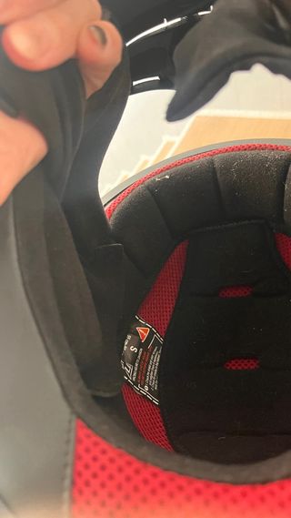 Casco de moto LS2 blanco