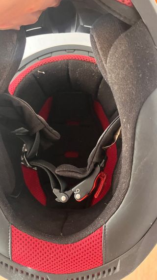 Casco de moto LS2 blanco