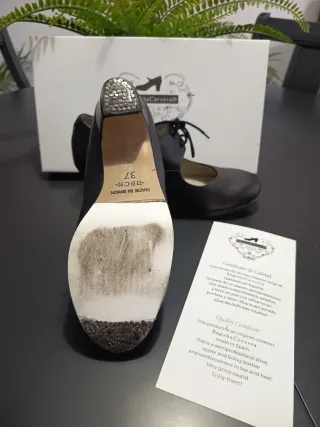 Zapatos Flamenco Begoña Cervera Negros