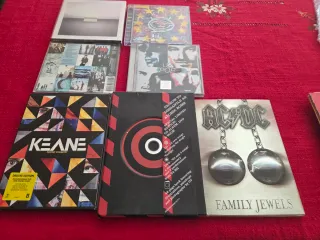 Lote U2, Keane, AC/DC CDs y Box Set