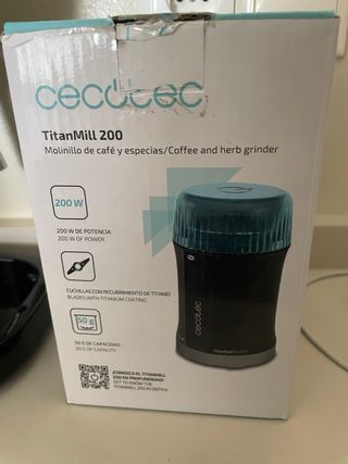 Cafetera Cecotec Cumbia  y molinillo de cafe