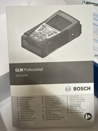 Medidor Láser Bosch Professional GLM 250 VF