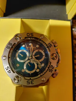 Reloj Invicta Acero Inoxidable Alta Gama