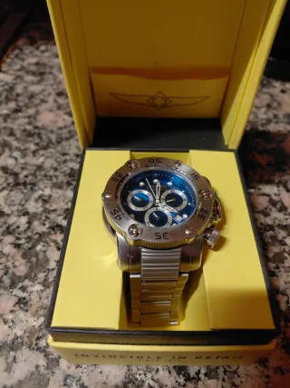 Reloj Invicta Acero Inoxidable Alta Gama