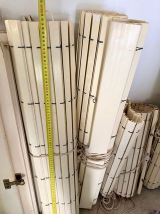 Lote 6 Persianas Enrollables PVC