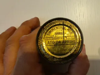 Lattina Simmenthal in ferro anni '70