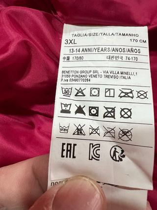 Chaqueta niña Benetton