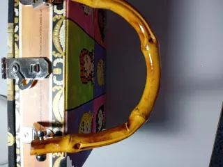 Clutch rigida donna con stampa