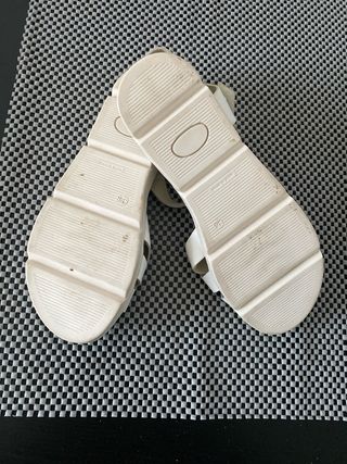 Sandalias blancas Tex