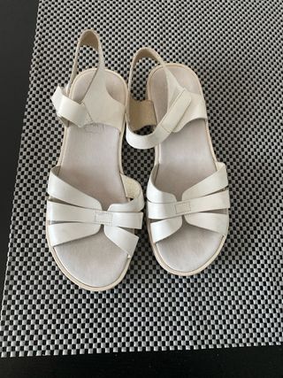 Sandalias blancas Tex
