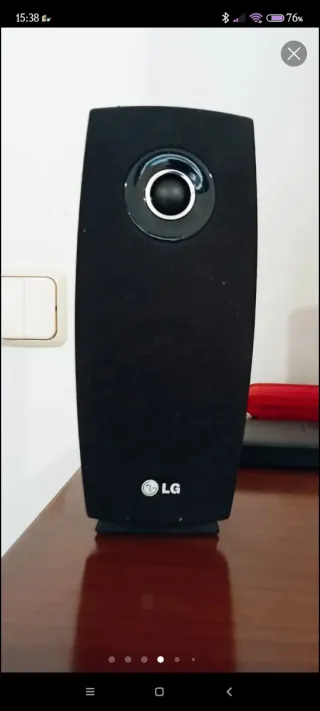 Reproductor LG Home Cinema Negro