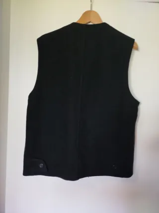 Chaleco de Piel Florentino Negro.