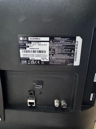 Televisor LG HD Smart TV Negro