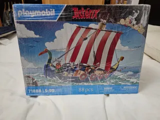 Playmobil Barco Vikingo Asterix 71888 PRECINTADO