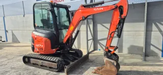Miniexcavadora Kubota U27 - 2017