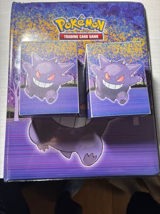 Álbum Pokémon Edición Limitada Gengar + 2 cajas