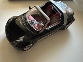 Smart Roadster 1:18 Bburago Negro