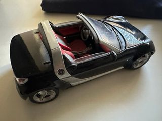 Smart Roadster 1:18 Bburago Negro