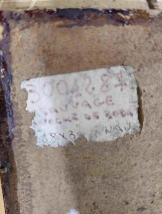 SAUVAGE ANTIGUA CROMO LITOGRAFIA NOCHE BODAS