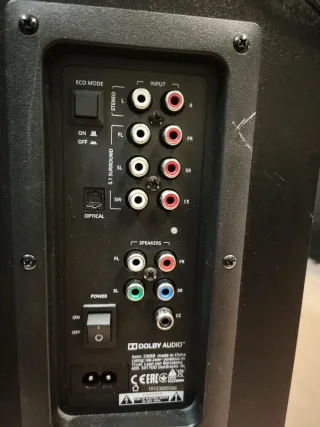 Altavoces Trust 5.1 Negro/Morado